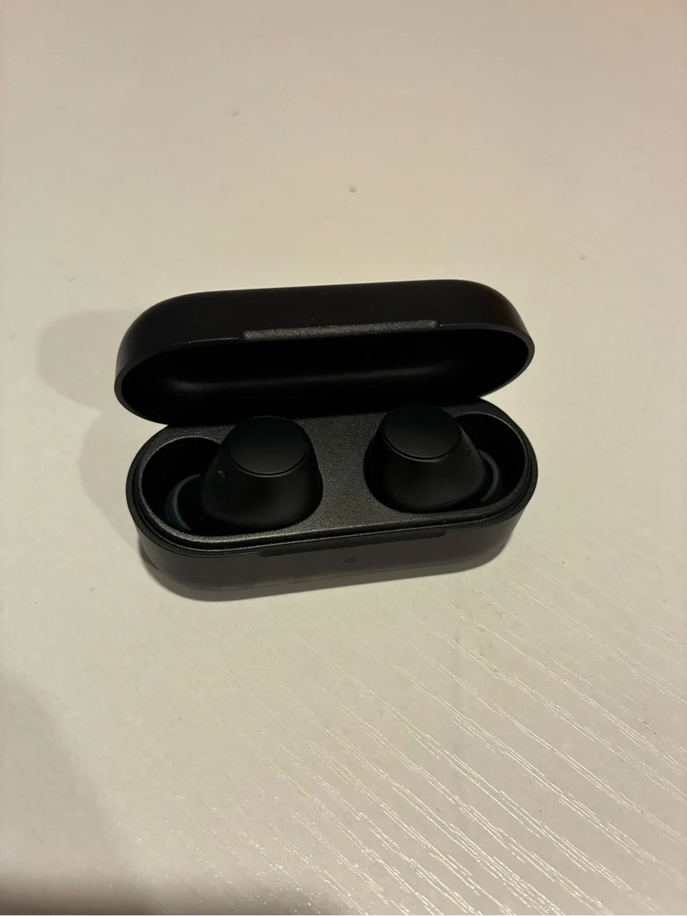 Sony Matte Black True Wireless Earbud Case